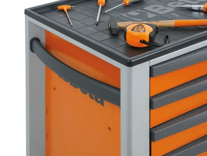 BETA Mobile Roller Cab with Five Tool Modules - Orange