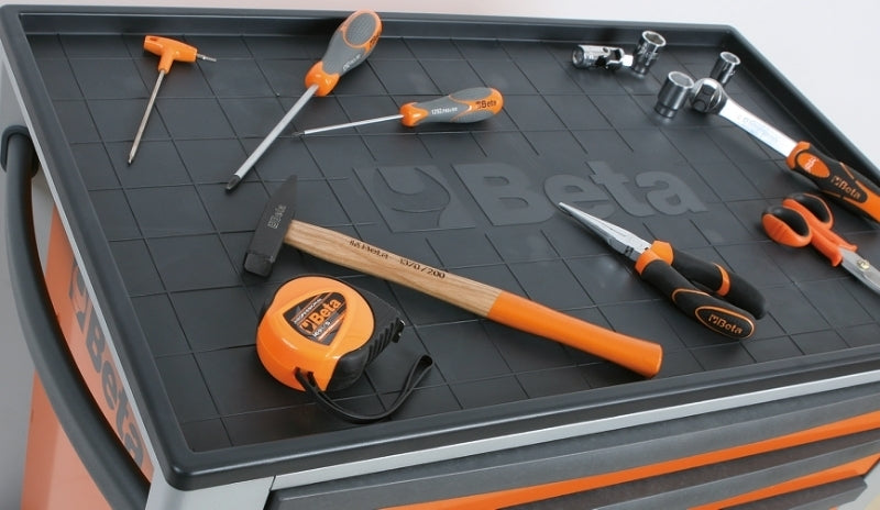 BETA Mobile Roller Cab with Five Tool Modules - Orange