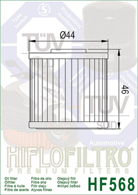 HIFLOFILTRO Ölfilter - HF568