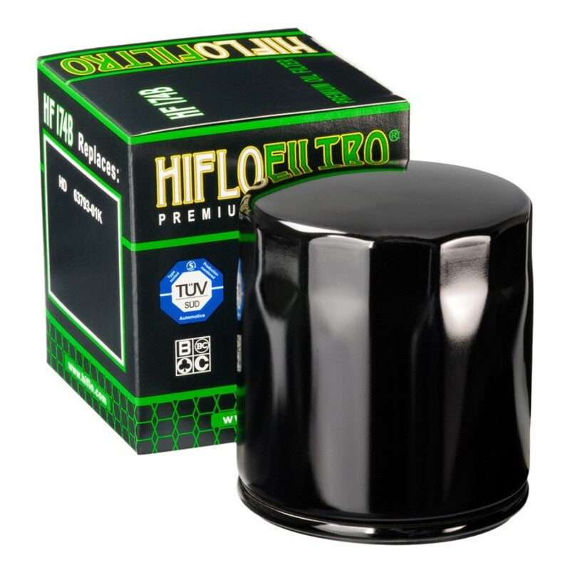 HIFLOFILTRO Ölfilter schwarz glänzend - HF174B