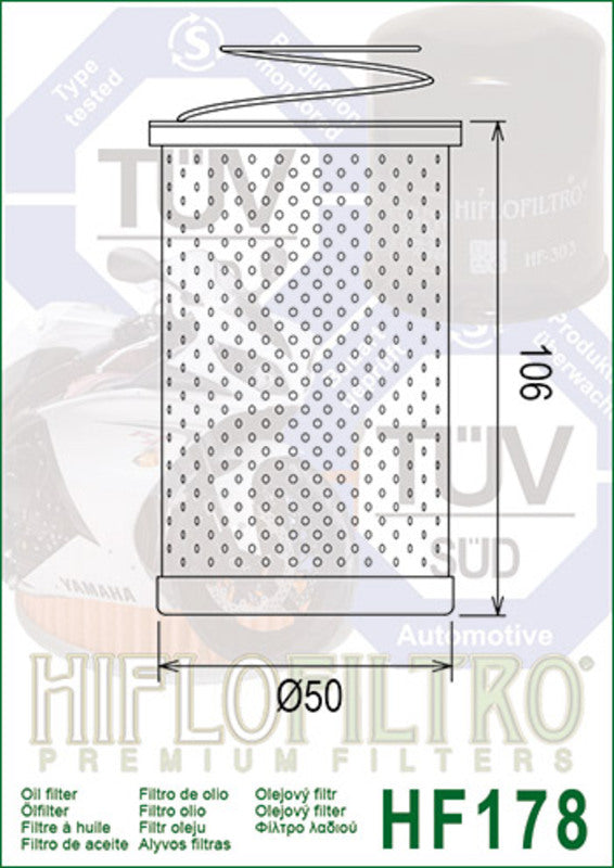 HIFLOFILTRO Ölfilter - HF178