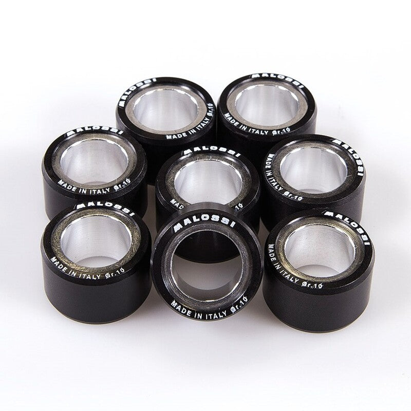 MALOSSI Satz Variomatrollen 25x15,9mm 10gr - 8-teilig