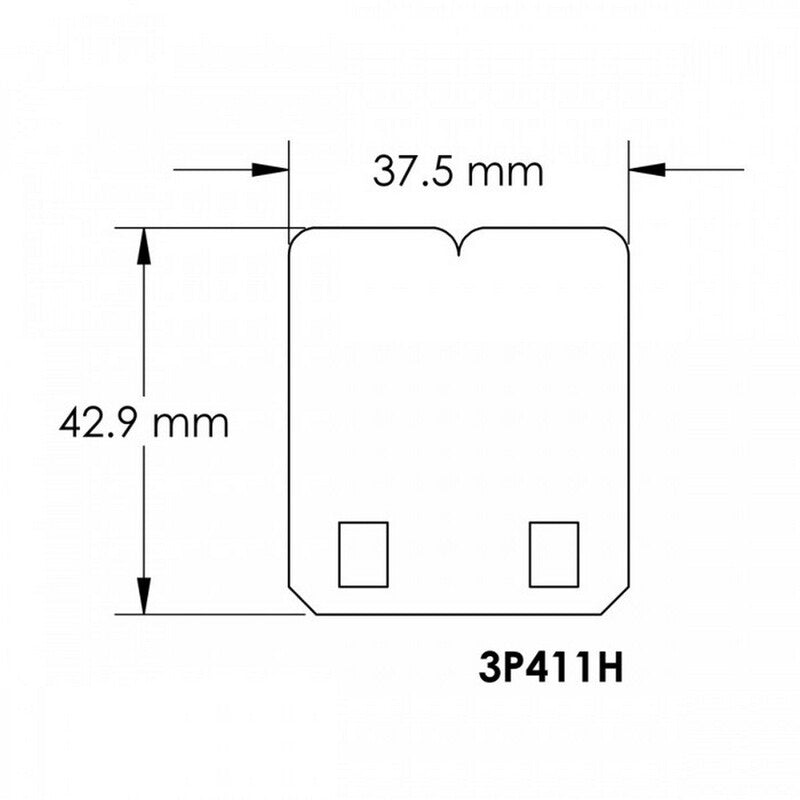 ERSATZPLÄTTCHEN FÜR MEMBRANBLOCK V-FORCE3