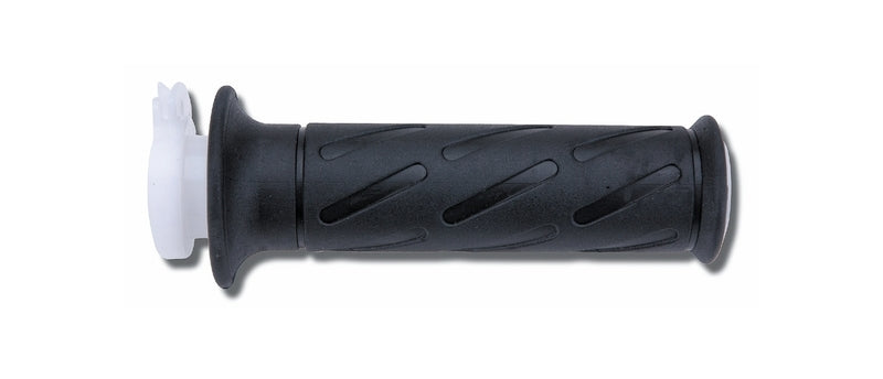 DOMINO Gasgriff mit Griffgummi DERBI GPR, NUDE 50,125, BURGMANN 600/125-250 GN/VL 250-400 TUX