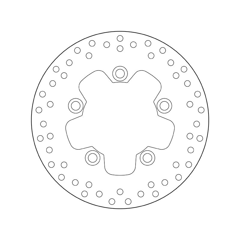 BREMBO Serie Oro rund starr Bremsscheibe