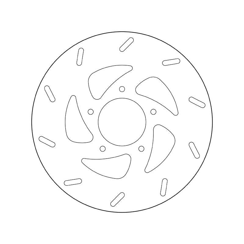 BREMBO Serie Oro rund starr Bremsscheibe