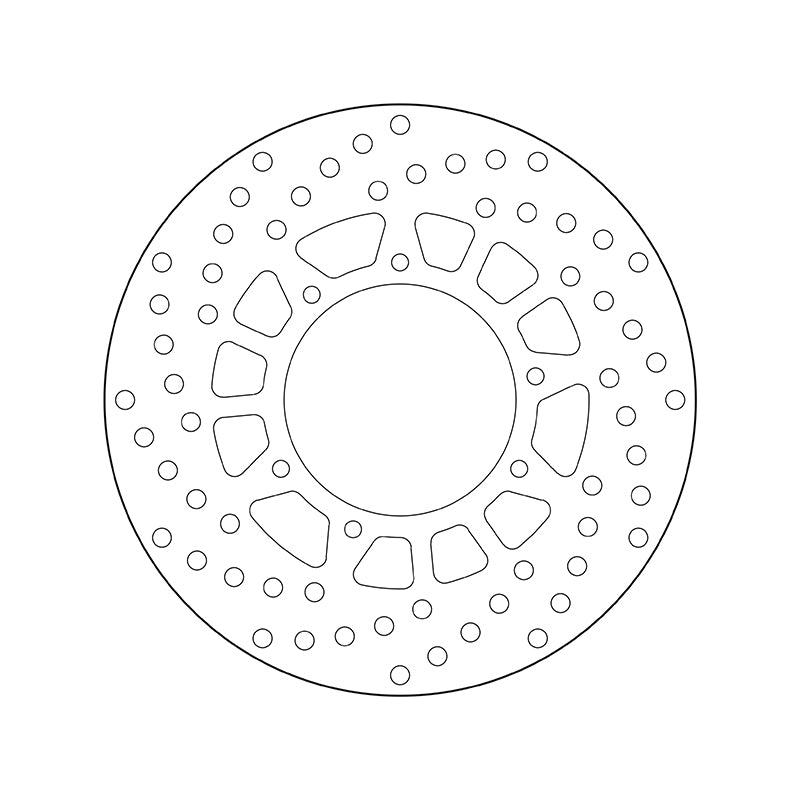 BREMBO Serie Oro rund starr Bremsscheibe