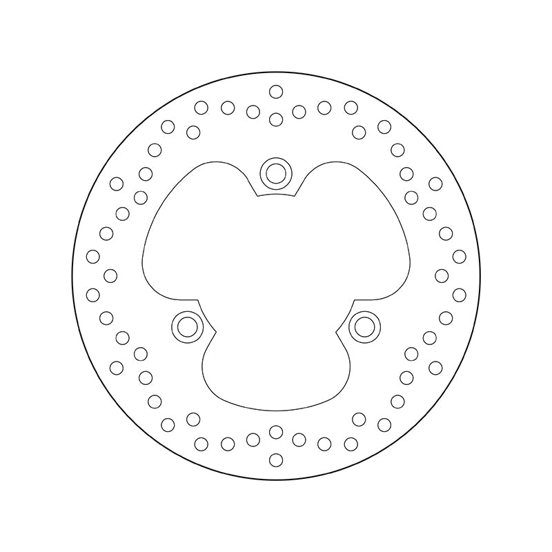 BREMBO Serie Oro rund starr Bremsscheibe