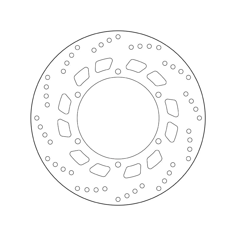 BREMBO Serie Oro rund starr Bremsscheibe
