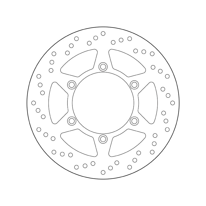 BREMBO Serie Oro rund starr Bremsscheibe