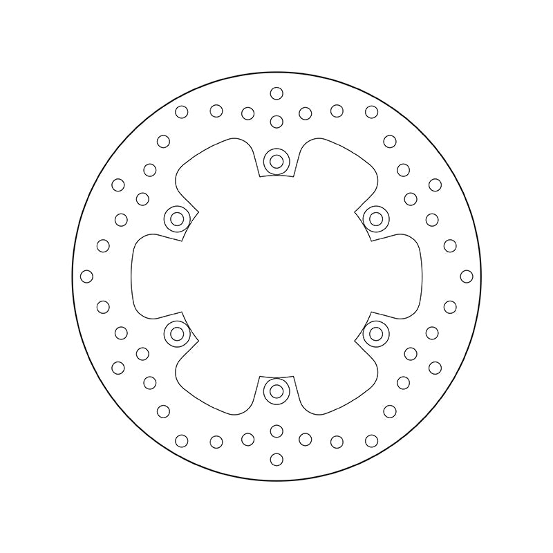 BREMBO Serie Oro rund starr Bremsscheibe