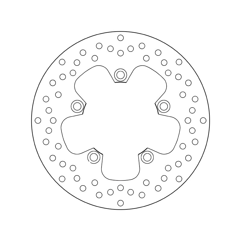 BREMBO Serie Oro rund starr Bremsscheibe