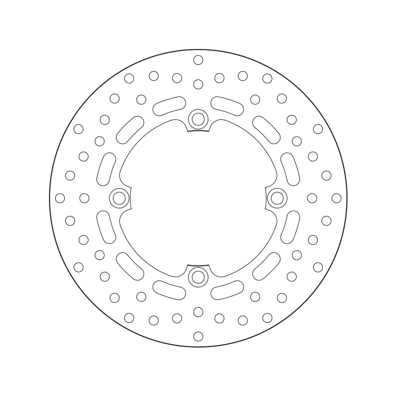 BREMBO Serie Oro rund starr Bremsscheibe
