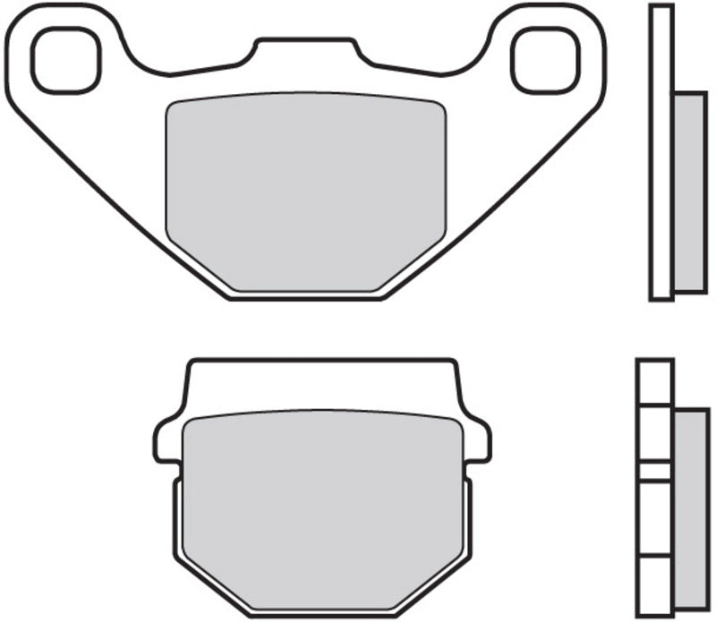 BREMBO Scooter Carbon Keramik Bremsbeläge - 07026