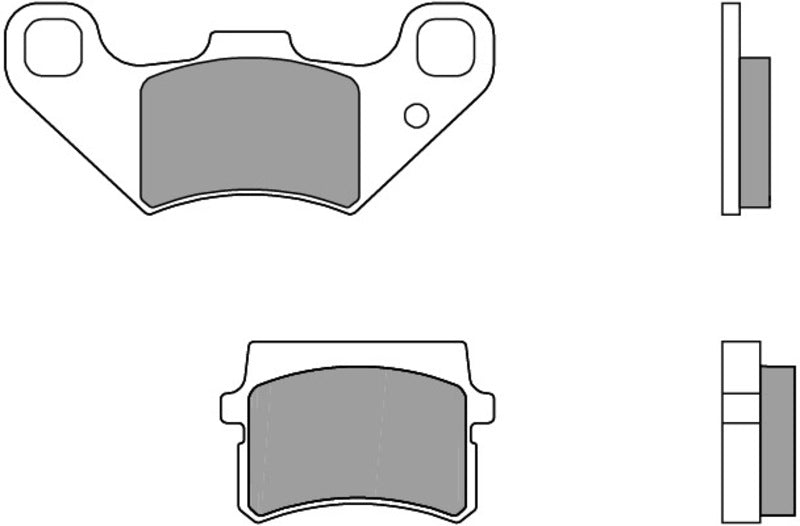 BREMBO Street Carbon Keramik Bremsbeläge - 07GR11CC
