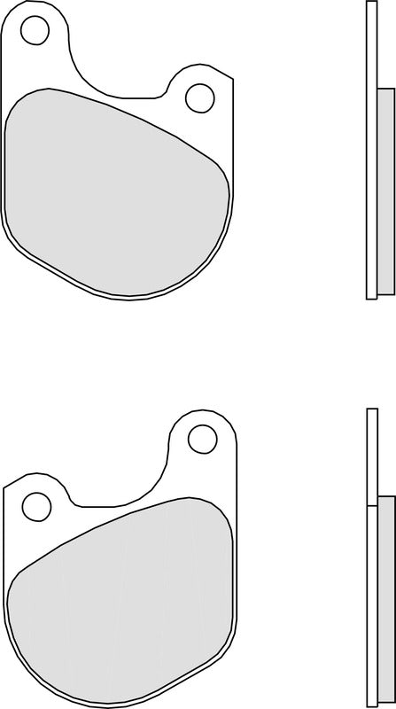 BREMBO Street Carbon Keramik Bremsbeläge - 07HD0202