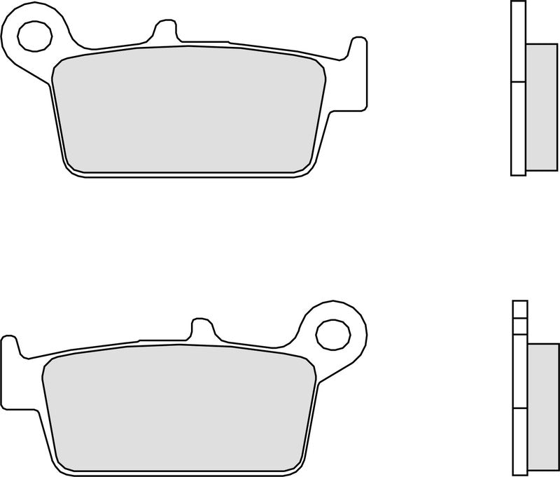 BREMBO Off-Road Sintermetall Bremsbeläge - 07HO26SX