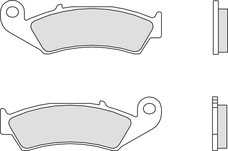 BREMBO Street Sintermetall Bremsbeläge - 07HO29SP