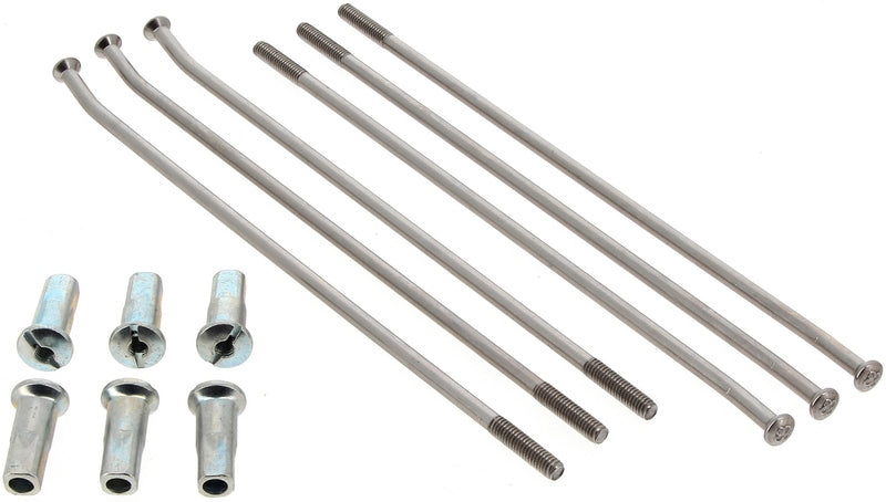 RFX 17" Speichensatz - silber/silber 36 Speichen