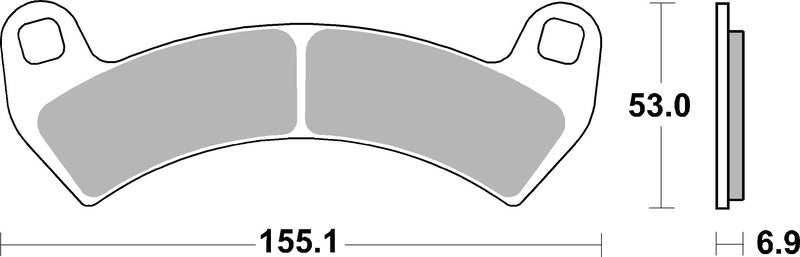 BREMBO Off-Road Sintermetall Bremsbeläge - 07PO14SD