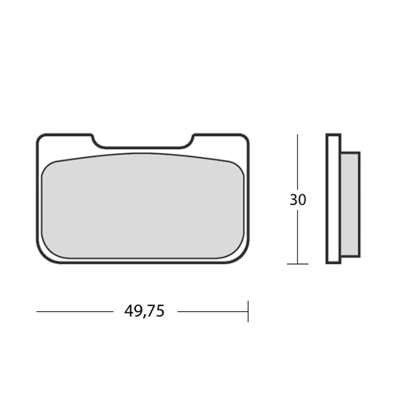 BREMBO UPGRADE Sintermetall Bremsbeläge - 07934070