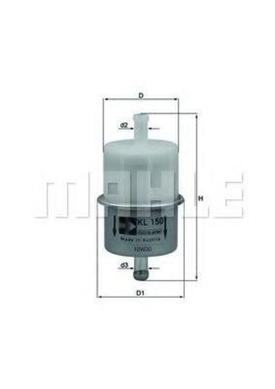 JMP Benzinfilter Ø 8 mm Moto Guzzi