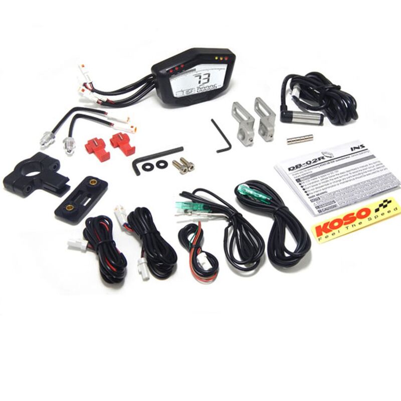 KOSO Digitaler Multifunktions-TachoDB02R universal