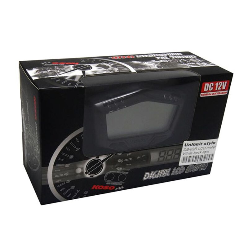 KOSO Digitaler Multifunktions-TachoDB02R universal