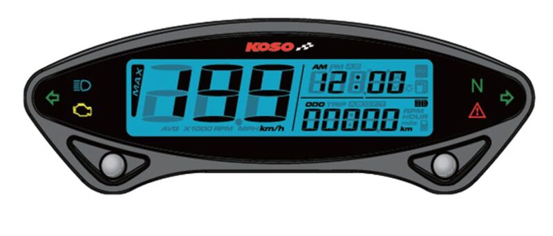 KOSO Tachometer DB EX-02 ABE