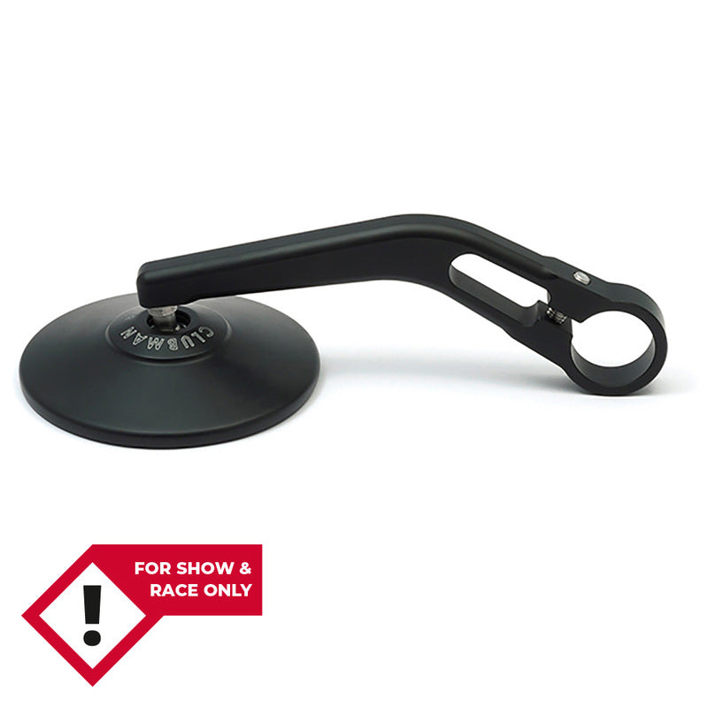 LSL Rückspiegel Clubman Lenkerende Schwarz Clubman (Zulassung deutsche STZVO) (Stck.)