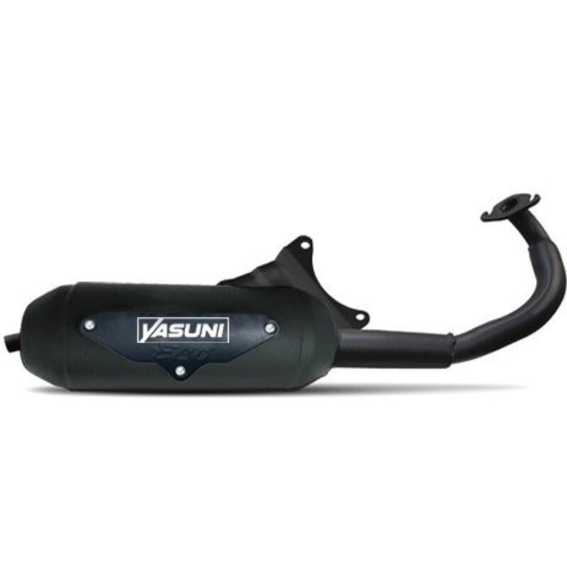 YASUNI Eco Komplett Auspuff - Edelstahl Schwarz