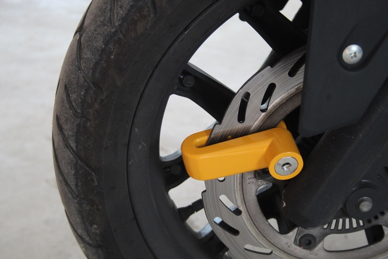 VECTOR Disc Mini Disc Lock - Ø10mm - Yellow