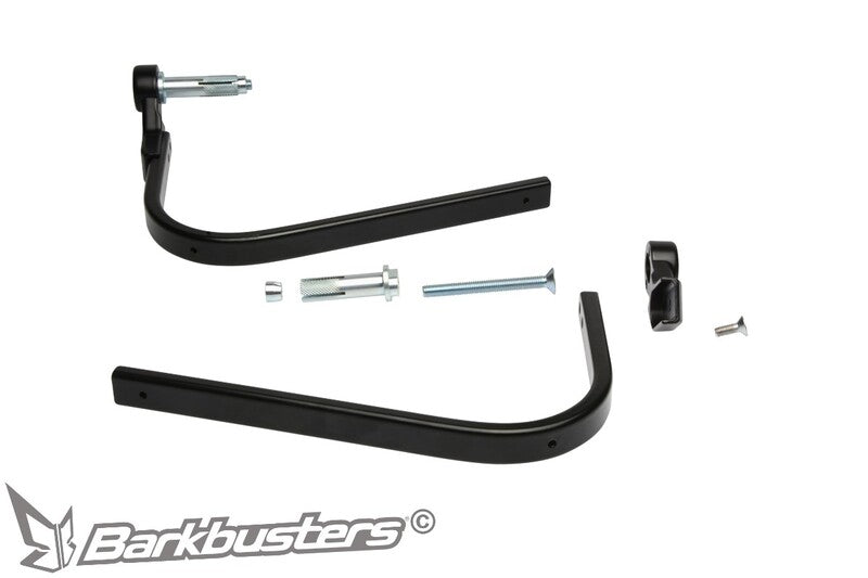 BARKBUSTERS Universal-Hardware-Kit Einpunkt-Klemmhalterung hohl Schwarz