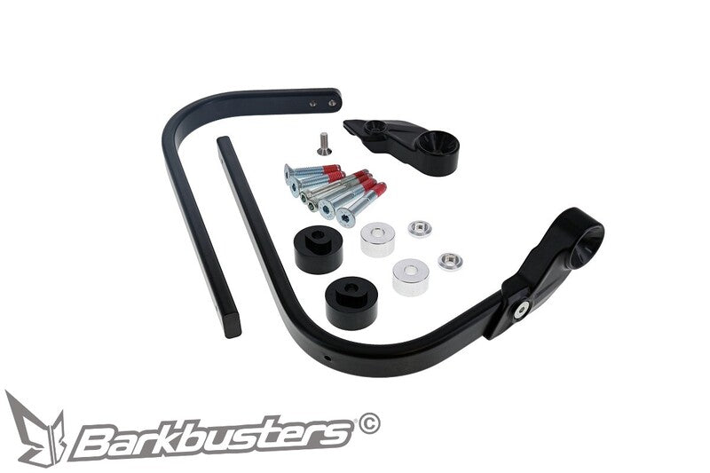 BARKBUSTERS Universal Hardware Kit Einpunkt-Klemmhalterung Black