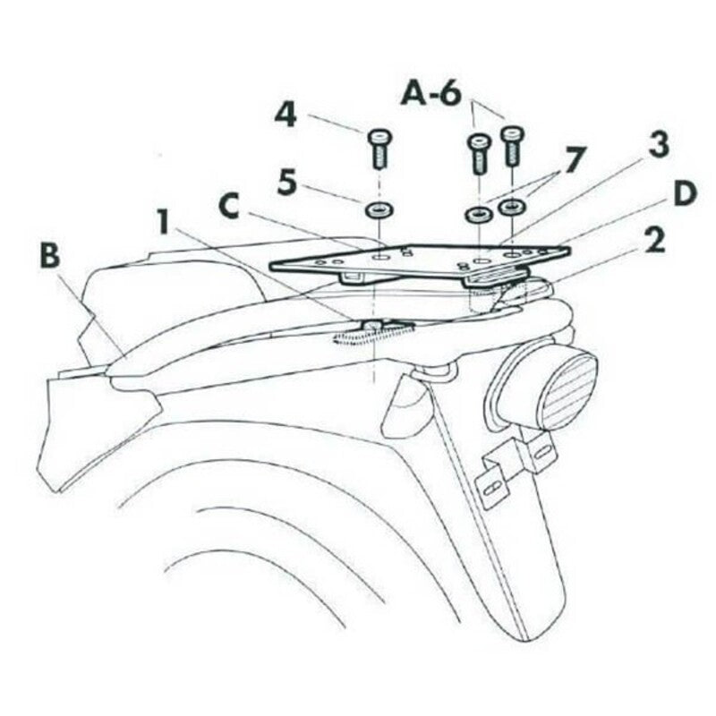 SHAD Top Master Montagesatz - Suzuki