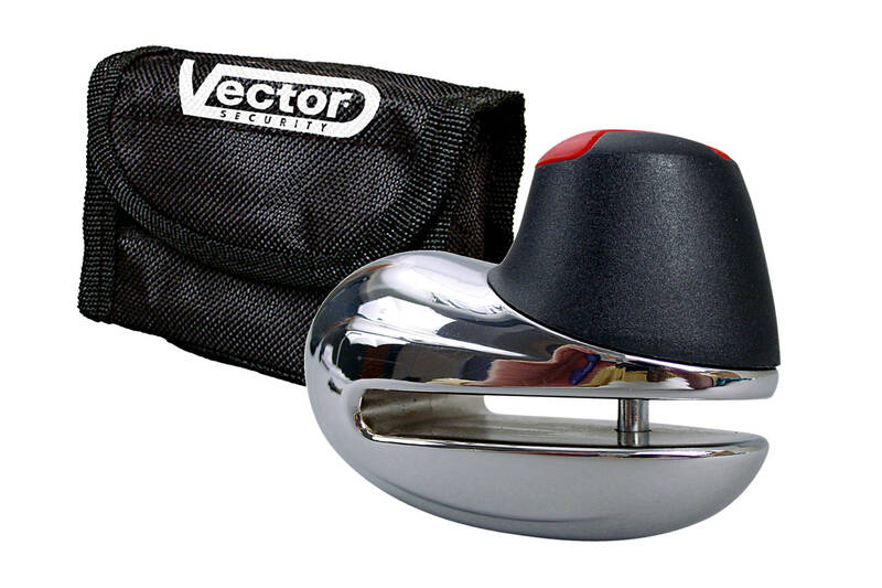 VECTOR Mini Disc Scheibe Schloss Chrom