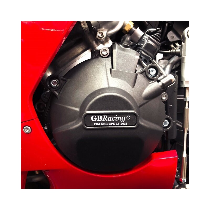 GB RACING Motordeckelschoner-Set Lichtmaschine/Kupplung/Zünd Schwarz Honda CBR1000R/RR