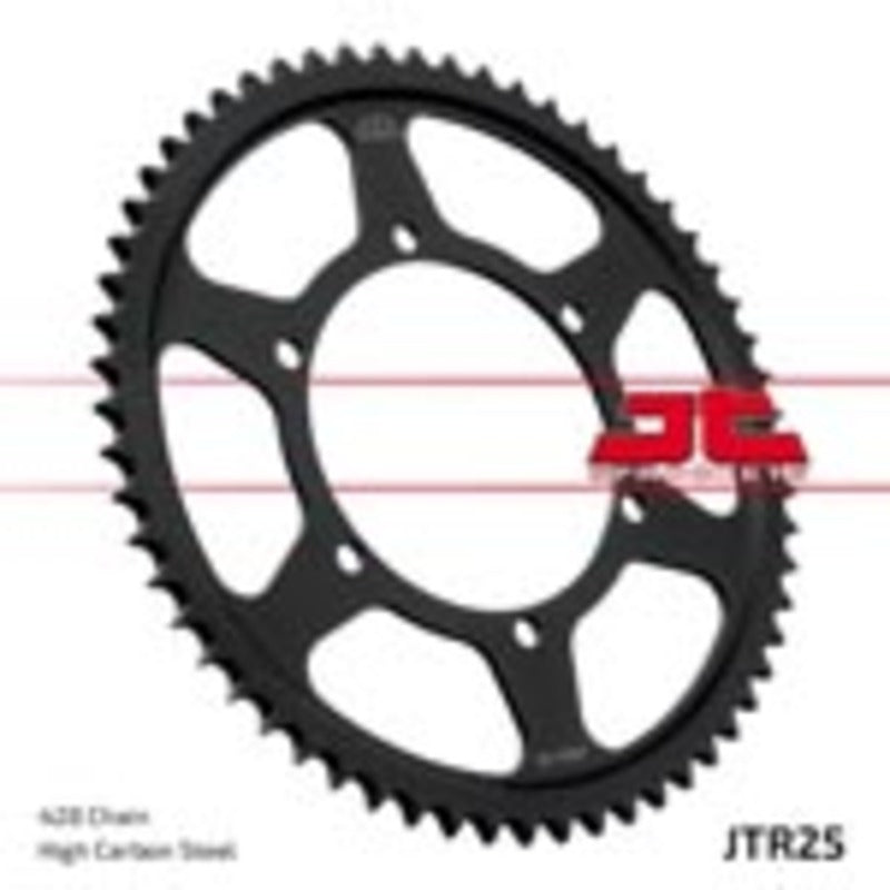 JT SPROCKETS Stahl-Standard-Kettenrad 25 - 428