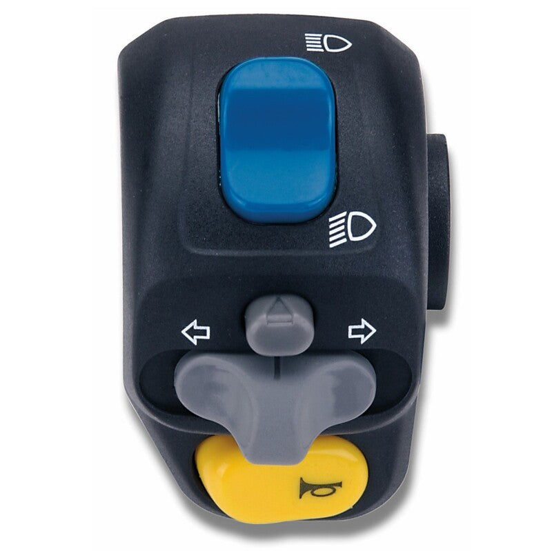 DOMINO Lenker-Schaltereinheit links Schwarz PEUGEOT SQUAB, TREKKER 50, HUPE, BLINKER, LICHT