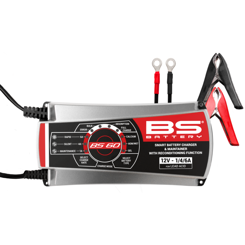 BS BATTERY BS60 Pro-Smart Batterie-Ladegerät - 12V 1/4/6A