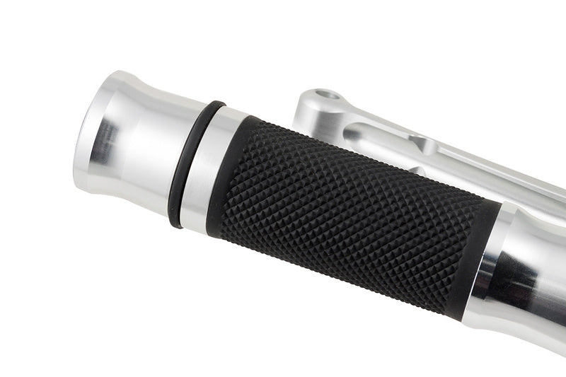 LSL Lenkerendenn 14mm für Lenkergriffe Alu Silber
