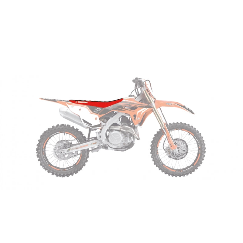 BLACKBIRD Double Grip 3 Sitzbezug Rot/Schwarz Honda CRF450R
