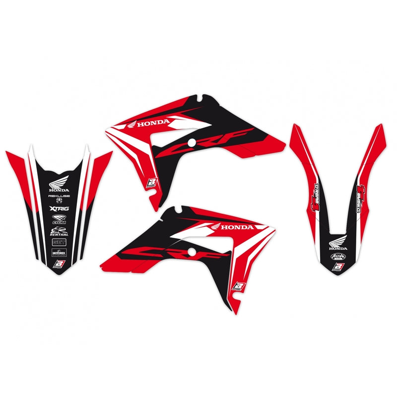 BLACKBIRD Dream Graphic 4 Kompletter Grafiksatz Honda CRF450