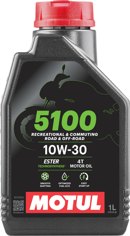 MOTUL 5100 4T Motorenöl - 10W30 1 l