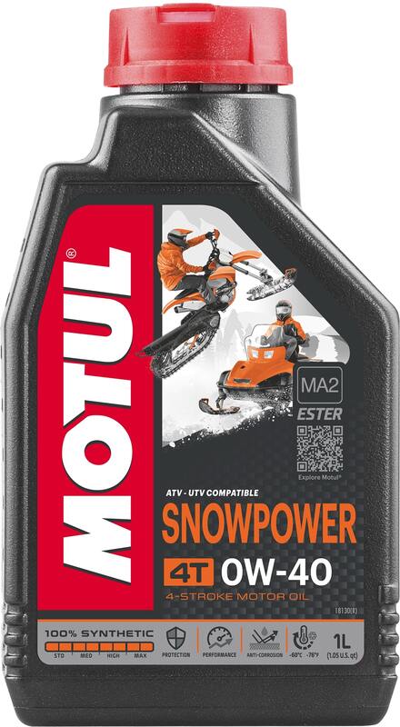 MOTUL Snowpower 4T Motorenöl - 0W40 1 l