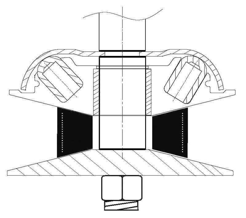 YASUNI Axial 2T Ersatzteil Variomatik -Schleifer - Piaggio 50-90