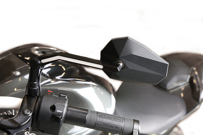 HIGHSIDER Stealth-X3 Spiegel mit LED Positionslicht (Paar)