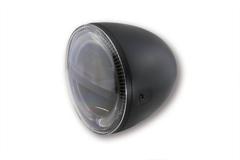 HIGHSIDER 5 3/4 Zoll LED Hauptscheinwerfer Circle, Schwarz