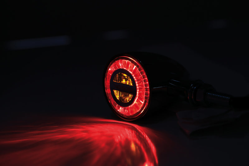 HIGHSIDER Rocket Bullet 3in1 LED Rück-, Bremslicht, Blinker