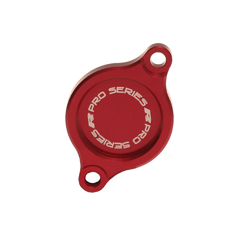 RFX Pro Ölfilterdeckel (Rot) - Suzuki RMZ250/450